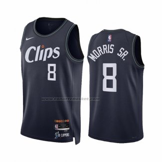 Maglia Los Angeles Clippers Marcus Morris Sr. #31 Citta Bianco