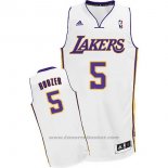 Maglia Los Angeles Lakers Carlos Boozer #5 Bianco