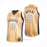 Maglia Los Angeles Lakers Kobe Bryant #8 Home Mitchell & Ness Or