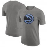 Maglia Manica Corta Atlanta Hawks Citta 2023-24 Grigio