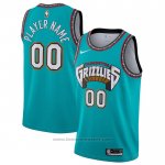 Maglia Memphis Grizzlies Personalizzate Classic Verde