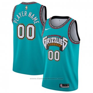 Maglia Memphis Grizzlies Personalizzate Classic Verde