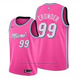 Maglia Miami Heat Jae Crowder #99 Earned 2019-20 Rosa