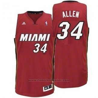 Maglia Miami Heat Ray Allen #34 Rosso