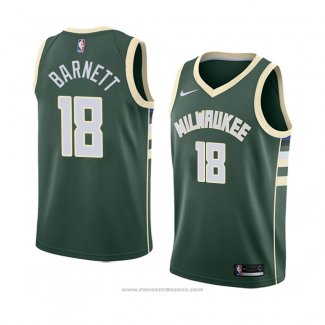 Maglia Milwaukee Bucks Jordan Barnett #18 Icon 2018 Verde