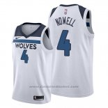 Maglia Minnesota Timberwolves Jaylen Nowell #4 Association Bianco