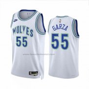 Maglia Minnesota Timberwolves Luka Garza #55 Classic 2023-24 Bianco