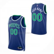 Maglia Minnesota Timberwolves Personalizzate Icon 2026-27 Blu