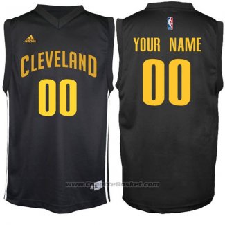 Maglia Moda Nero Cleveland Cavaliers Adidas Personalizzate Nero