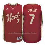 Maglia Natale 2015 Miami Heat Goran Dragic #7 Rosso