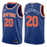 Maglia New York Knicks Doug McDermott #20 Icon 2017-18 Blu