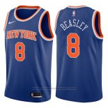 Maglia New York Knicks Michael Beasley #8 Icon 2017-18 Blu