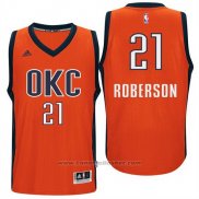Maglia Oklahoma City Thunder Andre Roberson #21 Arancione