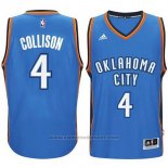 Maglia Oklahoma City Thunder Nick Collison #4 Blu
