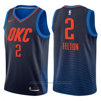 Maglia Oklahoma City Thunder Raymond Felton #2 Statement 2017-18 Blu