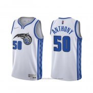 Maglia Orlando Magic Cole Anthony #50 Earned 2020-21 Bianco