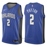 Maglia Orlando Magic Elfrid Payton #2 Icon 2017-18 Blu