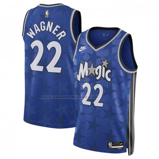 Maglia Orlando Magic Franz Wagner #22 Classic 2023-24 Blu