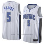 Maglia Orlando Magic Mohamed Bamba #5 Association 2018 Bianco