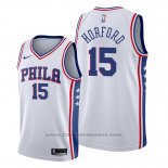 Maglia Philadelphia 76ers Al Horford #15 Association Bianco