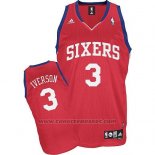 Maglia Philadelphia 76ers Allen Iverson #3 Rosso