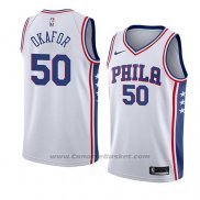 Maglia Philadelphia 76ers Emeka Okafor #50 Association 2018 Bianco