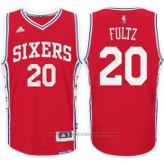Maglia Philadelphia 76ers Markelle Fultz #20 Rosso