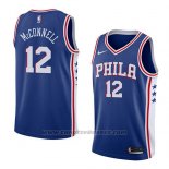 Maglia Philadelphia 76ers T.j. McConnell #12 Icon 2018 Blu