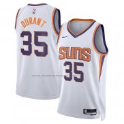 Maglia Phoenix Suns Kevin Durant #35 Association Bianco