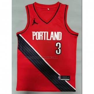 Maglia Portland Trail Blazers C.j. McCollum #3 2017-18 Nero