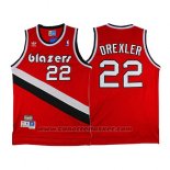 Maglia Portland Trail Blazers Clyde Drexler #22 Retro Rosso