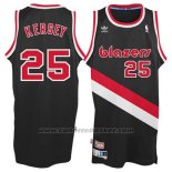 Maglia Portland Trail Blazers Jerome Kersey #25 Retro Nero