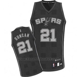 Maglia Ritmo Moda San Antonio Spurs Tim Duncan #21 Nero