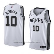 Maglia San Antonio Spurs Demar Derozan #10 Association 2017-18 Bianco