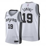 Maglia San Antonio Spurs Luka Samanic #19 Association 2019-20 Bianco