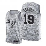 Maglia San Antonio Spurs Luka Samanic #19 Earned 2019-20 Camuflaje