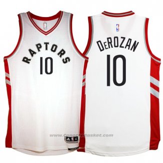 Maglia Toronto Raptors DeMar DeRozan #10 Bianco