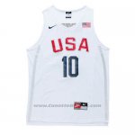 Maglia USA 2016 Kobe Bryant #10 Bianco