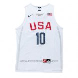 Maglia USA 2016 Kobe Bryant #10 Bianco