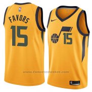 Maglia Utah Jazz Derrick Favors #15 Statement 2018 Giallo