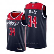 Maglia Washington Wizards C.j. Miles #34 Statement Edition Blu