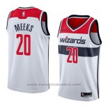 Maglia Washington Wizards Jodie Meeks #20 Association 2018 Bianco