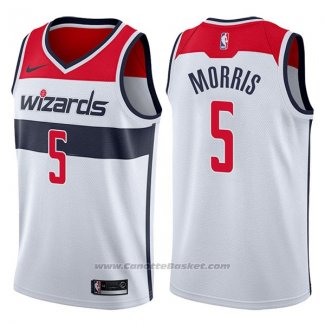 Maglia Washington Wizards Markieff Morris #5 Association 2017-18 Bianco