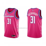 Maglia Washington Wizards Tomas Satoransky #31 Citta 2022-23 Rosa