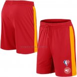 Pantaloncini Atlanta Hawks 75th Anniversary Rosso