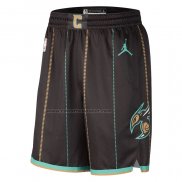 Pantaloncini Charlotte Hornets Citta 2022-23 Nero