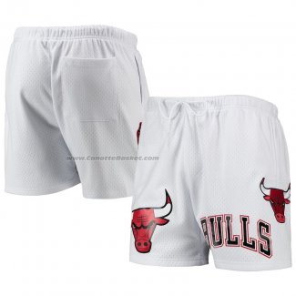 Pantaloncini Chicago Bulls Pro Standard Mesh Capsule Bianco