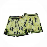 Pantaloncini Jordan Just Don 2025 Giallo Nero