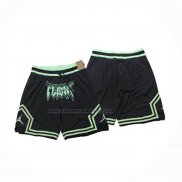 Pantaloncini Jordan Just Don Nero Verde