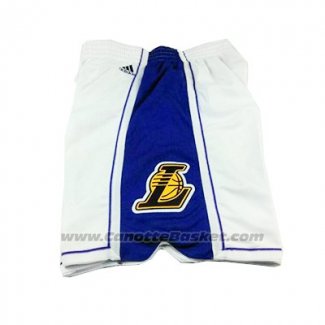 Pantaloncini Los Angeles Lakers Natale Bianco